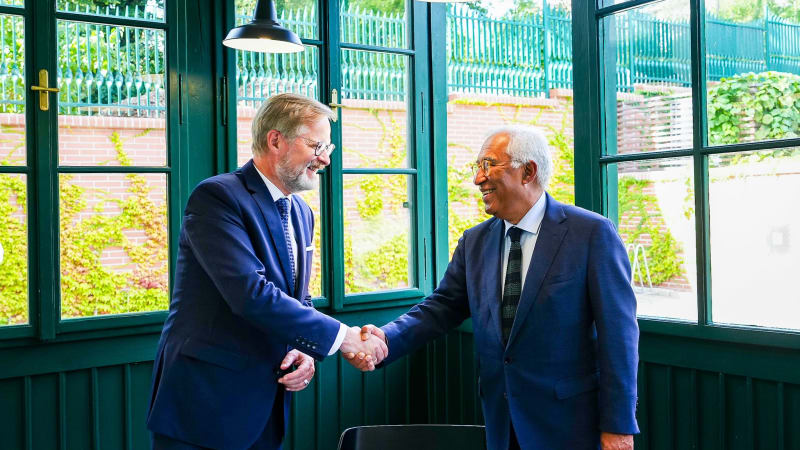 Kritizovat nestačí. Fiala se s šéfem Evropské rady shodl na nutnosti změny klimatické politiky