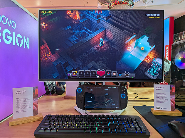 Nová generace herního lenova je výrazně lepší, do kapsy se však nevejde