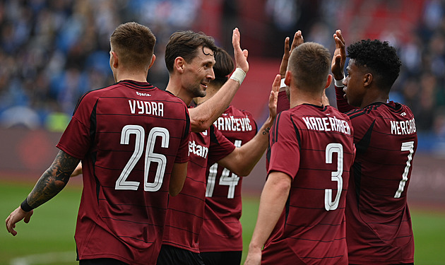 Ostrava - Sparta 0:3, koncert hostů v první půli, domácí šlágr aspoň důstojně dohráli