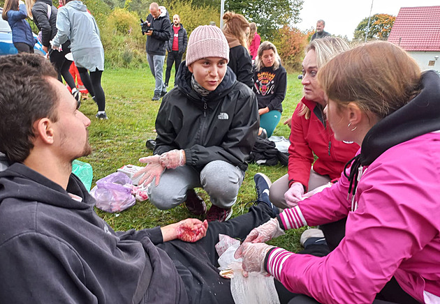 Společně odolnější. Budoucí učitelé cvičili na téma příprava občanů k obraně státu