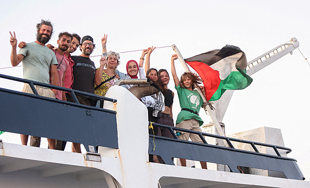 Už nám hrozí izraelský zásah, tuší flotila Thunbergové. Ochranná fregata odplula