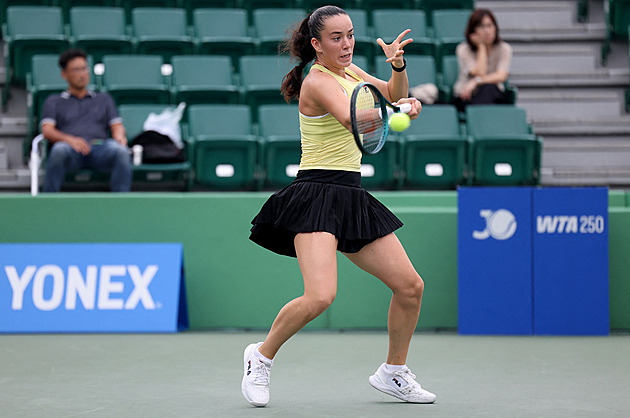 Valentová šokovala favoritku, osmnáctiletá Češka v Ósace vyřadila nasazenou trojku