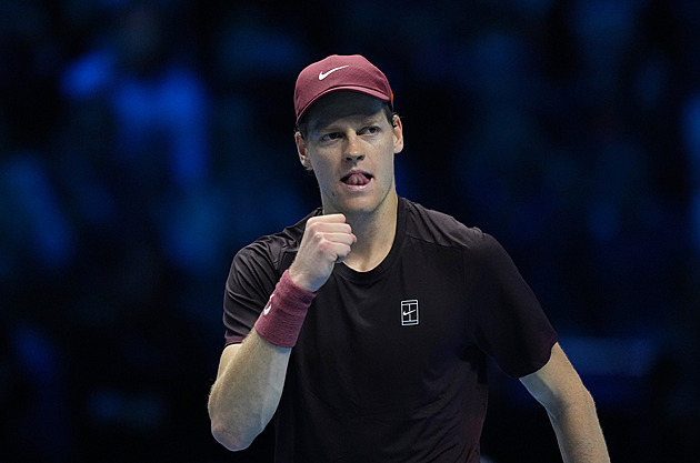 Sinner vyhrál na Turnaji mistrů skupinu, soupeři mu nevzali ani set