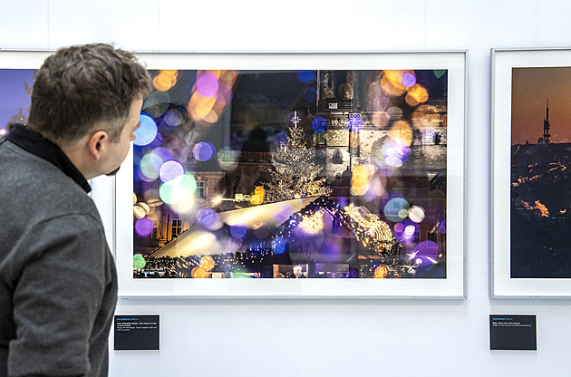 Výlov kaprů i Vánoce na Staromáku. Letiště v Praze zdobí snímky špičkových fotografů